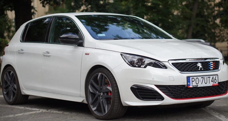 Peugeot 308 cena 52900 przebieg: 84000, rok produkcji 2015 z Poznań małe 37